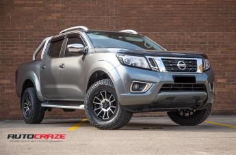 NISSAN NAVARA AR933 INTAKE GLOSS BLACK MACHINED